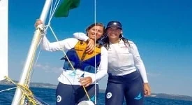 Atletas do Yacht vencem Mundial Feminino de Snipe