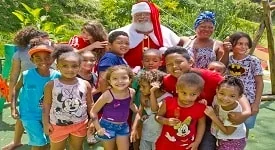 YCB faz festa de Natal para a Vila Brandão