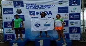 Nadadores conquistam medalhas no 4º Mirim a Sênior