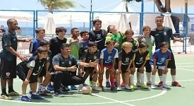 Clínica de Futsal aconteceu no último sábado, 26
