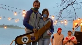 Juliana Duque e Rafael Martins são campeões na Semana de SP