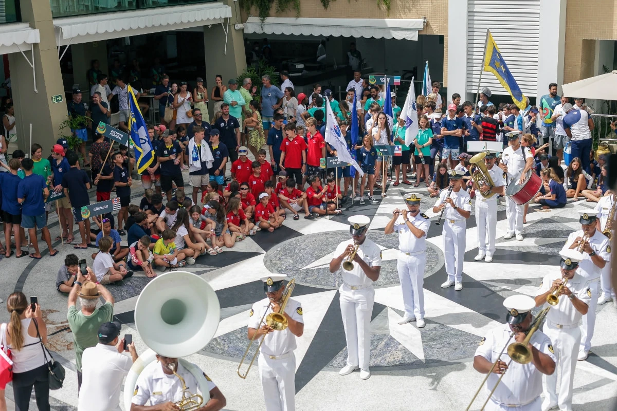 Yacht Clube da Bahia dá boas-vindas aos jovens do Norte Nordeste de Optimist