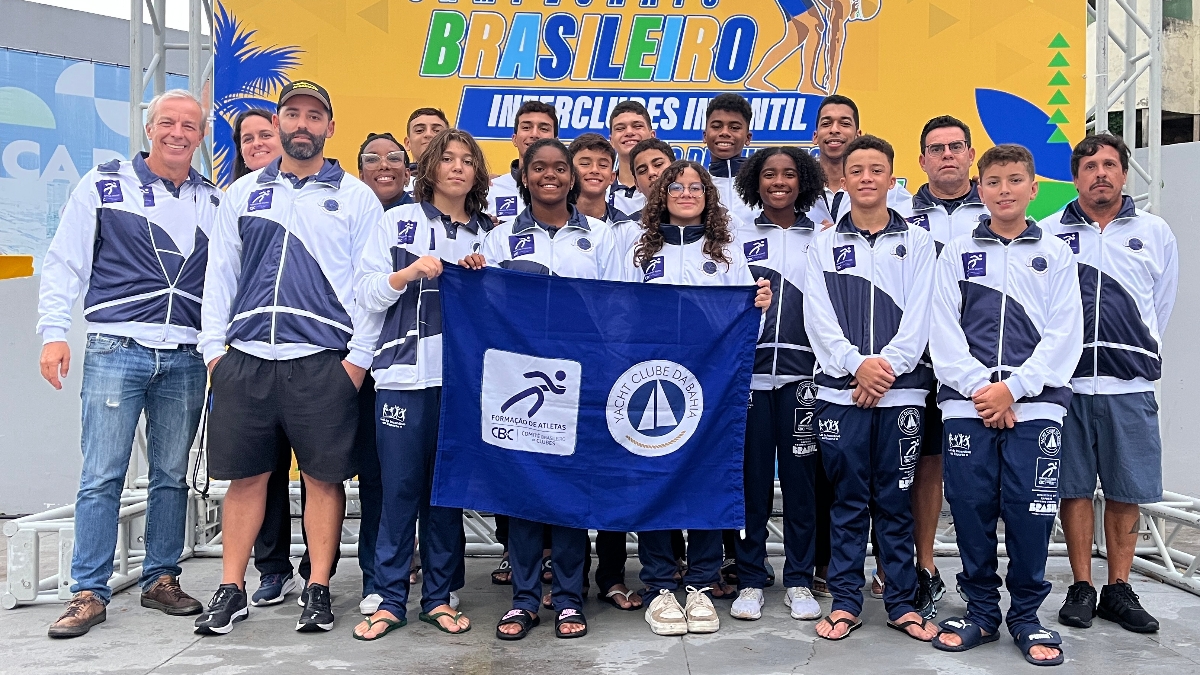 Yacht Clube da Bahia se destaca no Campeonato Brasileiro Infantil de Inverno de Natação