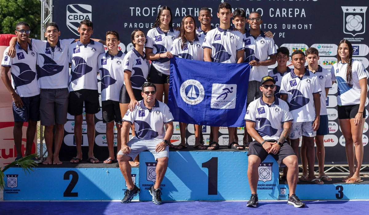 Yacht Clube da Bahia no Campeonato Brasileiro de Natação Juvenil de Inverno