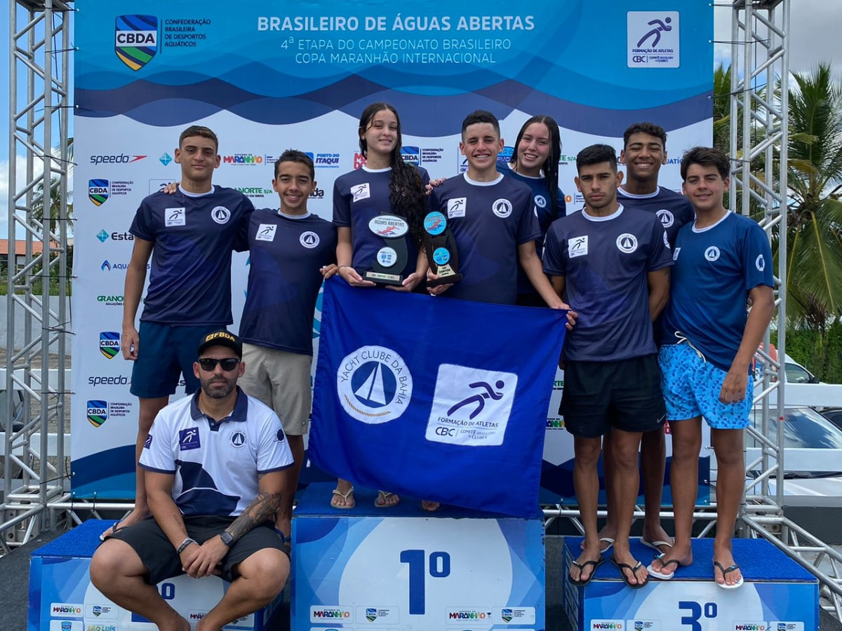 Yacht Clube da Bahia faz dobradinha na 4ª etapa do Brasileiro de Águas Abertas