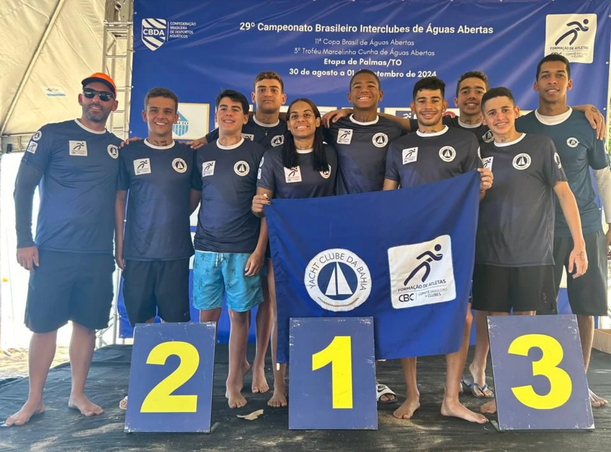 Yacht Clube da Bahia faz dobradinha na 5ª etapa do Brasileiro de Águas Abertas